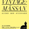 Fjaerilen ställer ut på vintagemässan nu på fredag den 23.e! Adress Drottninggatan 81.  Mässan pågår fram till söndag den 25.e kl 17! Vi ses där kära kunder. Varmt välkomna!