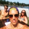 Bild från Havslätts Café & Camping av @johnnypets - Spraying #suntanlotion like peanut butter jelly #hawaiiantropic #beachlife #summer #sunshine @rob_aman