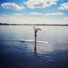 Bild från Säm Sjön av @malinwinbo - Paddleboarding 