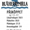 ÖPPETTIDER I PÅSK! Information om konst och musik kommer inom kort.