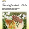 Nu börjar vi med Rostbiffstallrik
inkl dryck och kaffe/the endast 69 kr
Rostbiffen kommer givetvis ifrån Öberg´s Lantchark