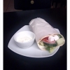 Nu har vi en ny going på menyn! 
Wraps i två varianter. 
Kycklingwraps serveras med ceasardressing
Fetaostwraps (vego) med fräsch limeyoghurt!
Mumsfillibabba!