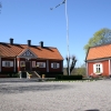 Exteriör Farsta gård.