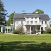 Brunnbäcks Herrgård sedd från Dalälven