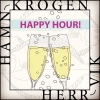 Happy Hour!  Sommaren är långt ifrån slut och nu belönar vi alla augustis vädervinnare med happy hour priser i solen på terassen! Priserna gäller alla dagar, augusti ut, mellan kl. 15-18. Umgås, passa på att spela spel eller läs en bok, samtidigt som du n