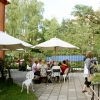 Uteserveringen. 