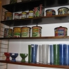 Glas av Bengt Orup Johansfors 300-400.- st
Burkar av Anita Nylund för Jie Gantofta 300 - 500.- st
