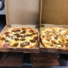 Pizzor från galgbergets Pizzeria och resturang