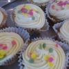 Cupcakes i långa rader