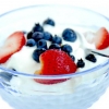 Yogurt and berries

Healthy breakfast of yogurt and fresh berries