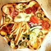 Gul pizza        Pris 115kr