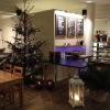 Nu är det jul på LUNGBERGS Cafe. Granen är handhuggen i Skåne utav mina goa föräldrar:)
