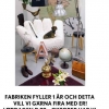 FABRIKEN 1 ÅR!
Ni är alla hjärtligt välkomna lördagen d 29e oktober för att fira FABRIKENs 1-års dag!
Mvh Fabrikörerna