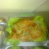 Papaja sallad.Det ingår på buffe varje lörsdag o söndag kl12:00-18:00 ingår också dricka O dessert  