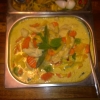 grön curry gryta med kyckling