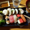 Sushi i solsken, mmm!