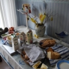 Påskaftons frukost framdukad. GLAD PÅSK!