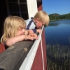 Bild från Valö servering & festplats av @jarnerup - Spanar efter bebisgäddan i vassen vid en av Sveriges topp tio finaste badplatser.