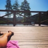 Bild av @agneeswall - Ledig dag spenderas vid sjön! ☀️