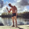 Bild från Badet I Simonstorp av @crelle - 10 grader. 
#simning #crawl #bada