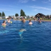 Ni passar väl på att ta er ett dopp. Solen skiner och det är 25*C i vattnet.