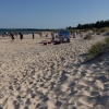 Bild av @larsalagerkrans - Jobbigt med semester. Börjar avta på folk nu. Innan var stranden fullsmetad 