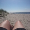 Bild från Dalabadet av @hansahlborg - Trångt på beachen... Not! #sol #semester #beach