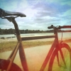 Bild av @kristooofer - #fixie #fixed #fixedgear #bikeride #strand #beach