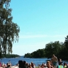 Bild från Hökarängsbadet av @lellaber - Golf igår, bad idag.