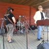 Fagersta stadsmusikkår har haft melodikryss från utescenen och nu är det blues med Fagersta bluesförening.