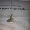 Bra kvalité på kaffet - vars historia går att läsa på väggen