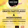 Idag är det BUBBLEROOM som gäller!! De första 100 tjejerna som knallar in på eventet kommer få två drinkbiljetter och en goodiebag, fylld till bredden med skönhetsprodukter och annat smått och gott.
Utöver detta kommer Bubbleroom bjuda på en modevisning d