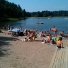 Superdag på stranden!
22 grader i vattnet.