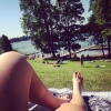 Bild från Flämslätt Badplats av @fiagustavsson93 - Bara sola o bada hela dagen! ☀️