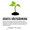 Gratis växtnäring hos Barista. Vi återanvänder 18 ton kaffesump om året, så det finns nog massor glada blommor runt om i landet. Varför köpa kemikalielösningar när du kan få ekoreko näring gratis? Perfekt dessutom för att få fart på en kompost.