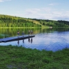 Bild av @jeanettelagergren - Kvällsbad @lucaslagergren @edvingo #sidsjön #sommarkväll