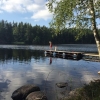 Bild från Bjärsjö Badplats av @sternerjohan - Njuter av ett dopp med @kevinsterner01 och @liamprobo i #bjärsjön #bolum