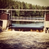 Bild från Runemo Badet av @kaffemannen - Ännu en dag i #hälsingland .  Idag blev det vandring på flottarleden i nästa 30 graders värme.