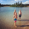 Bild från Saxtorpssjöarna av @mlain_74 - Bad efter fotbollsgolfen. #sommar  #bad