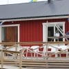 Målarmästarna är på gång igen! Nu är det själva receptionen som står på tur :)