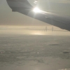 Flyget mot Köpenhamn en tidig morgon