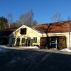 Framsidan & entré till cafét & museum. 