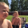 Bild från Örlen Badet av @thorsell85 - 2 nöjda badbarn 
