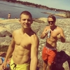 Bild från Ganlet av @mikaelhansson78 - Skön dag ute vid havet med lilleman @christianvlasic #sommar #sol #bad #ganlet #västkusten #fitaid #swim #ocean