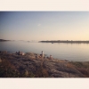 Bild från Ganletbadet av @rebeccahadell - Sprang till havet, badade, sprang på @doctorsmasch, sprang hem och bokade en resa till Kroatien. Bra kväll.
#önnered #ganlet #kvällsdopp #göteborg