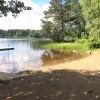 Bild från Granviksbadet av @lillans73 - Behöver inte trängas på stranden i dag☀️