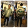 Kalle blev så glad över Anita-jackan att den fick åka på direkt!