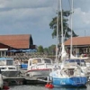 Från sjösidan hamnen