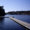 Bryggan vid Glasbrukssjön