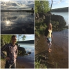 Bild från E4 Ångersjön av @madeleinestigssonclaesson - Depåstopp. Årets första kontakt med (inte) badvänligt vatten. #enånger #hudiksvall #semester #sommar